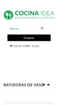 Mobile Screenshot of cocinaidea.com